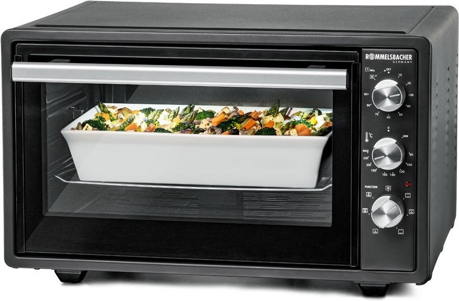BG 1620 Mini-Backofen dunkelgrau