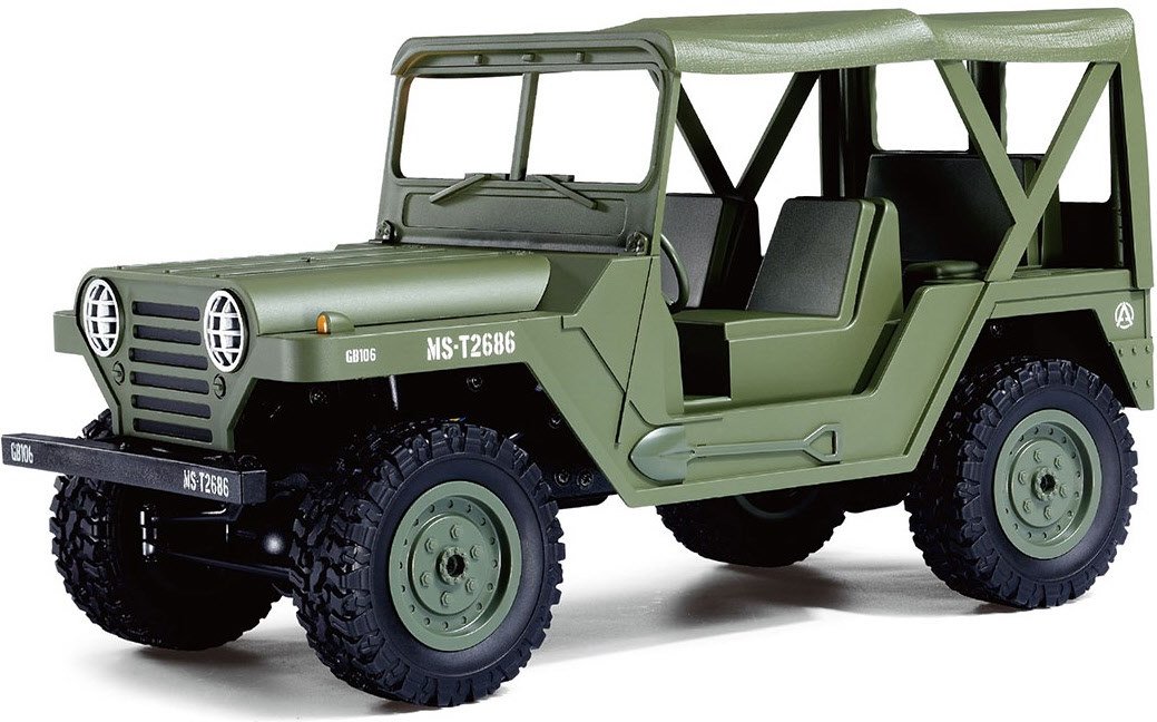 Militär Geländewagen RC Auto military green