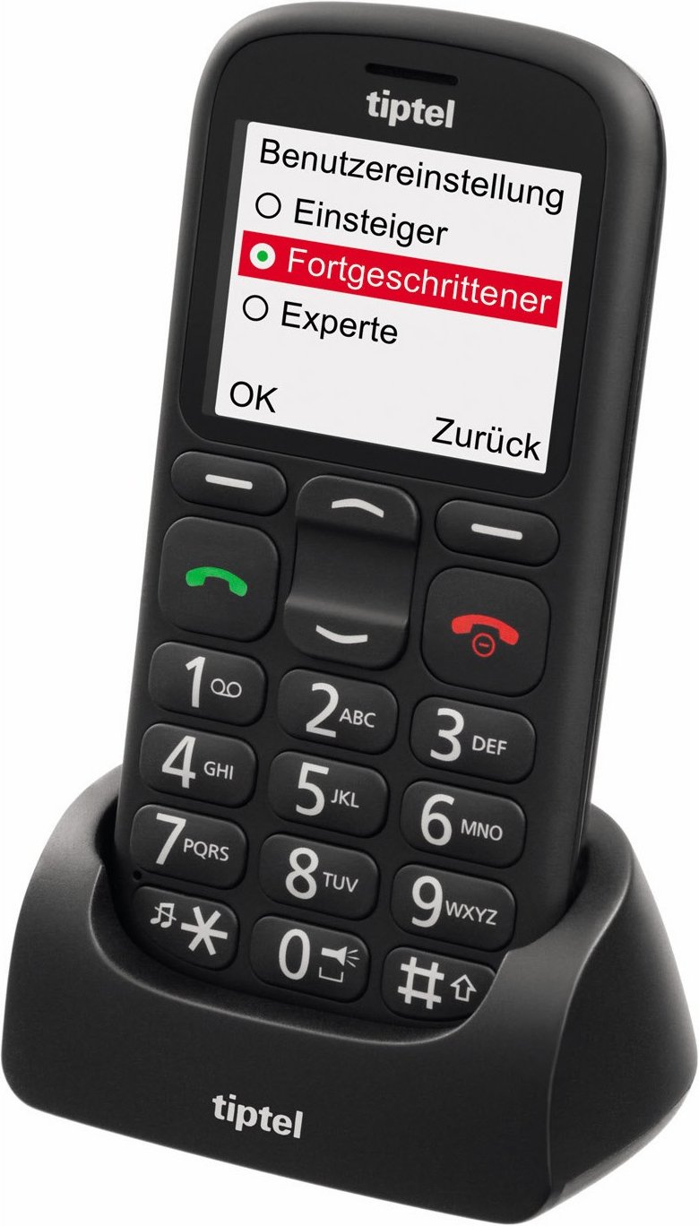 Ergophone 6380 Seniorenhandy schwarz