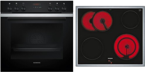 PQ212KA10 Herdset bestehend aus HE273ABS3 + EA64RGNA1E edelstahl