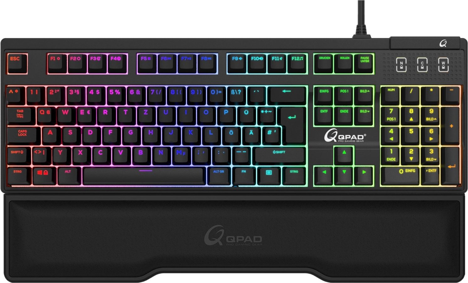 MK75 (DE) Gaming Tastatur schwarz