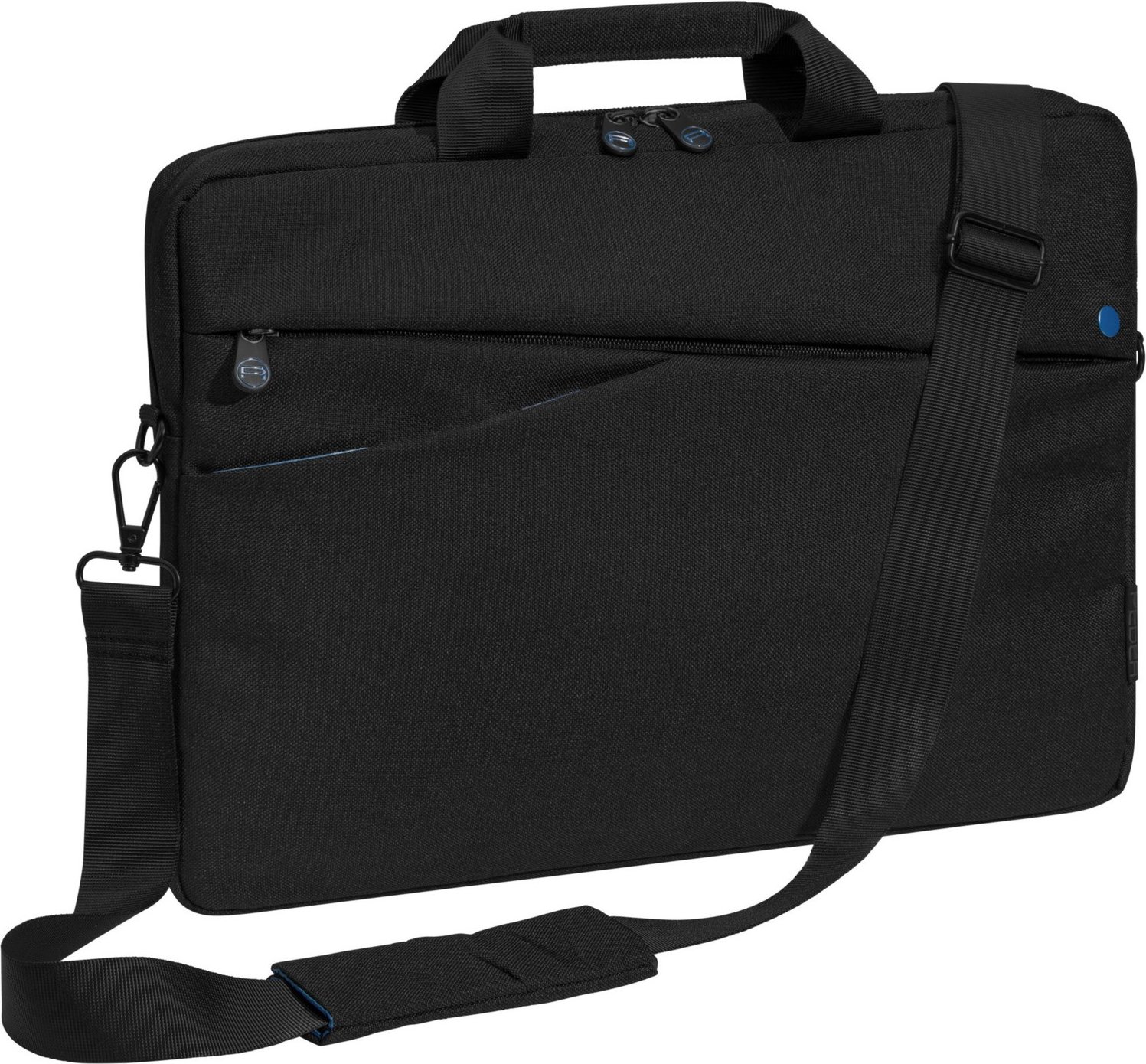 Notebooktasche Fashion 17,3" schwarz/blau
