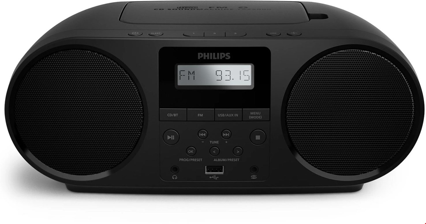 TAZ5000/10 CD-Soundmachine schwarz