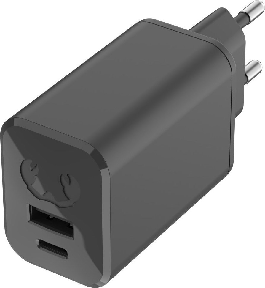 USB-A+C GaN Mini Charger (65W) Ice Grey