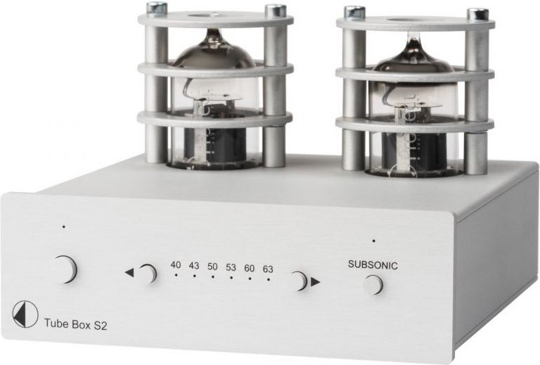 Tube Box S2 Phono-Vorverstärker silber