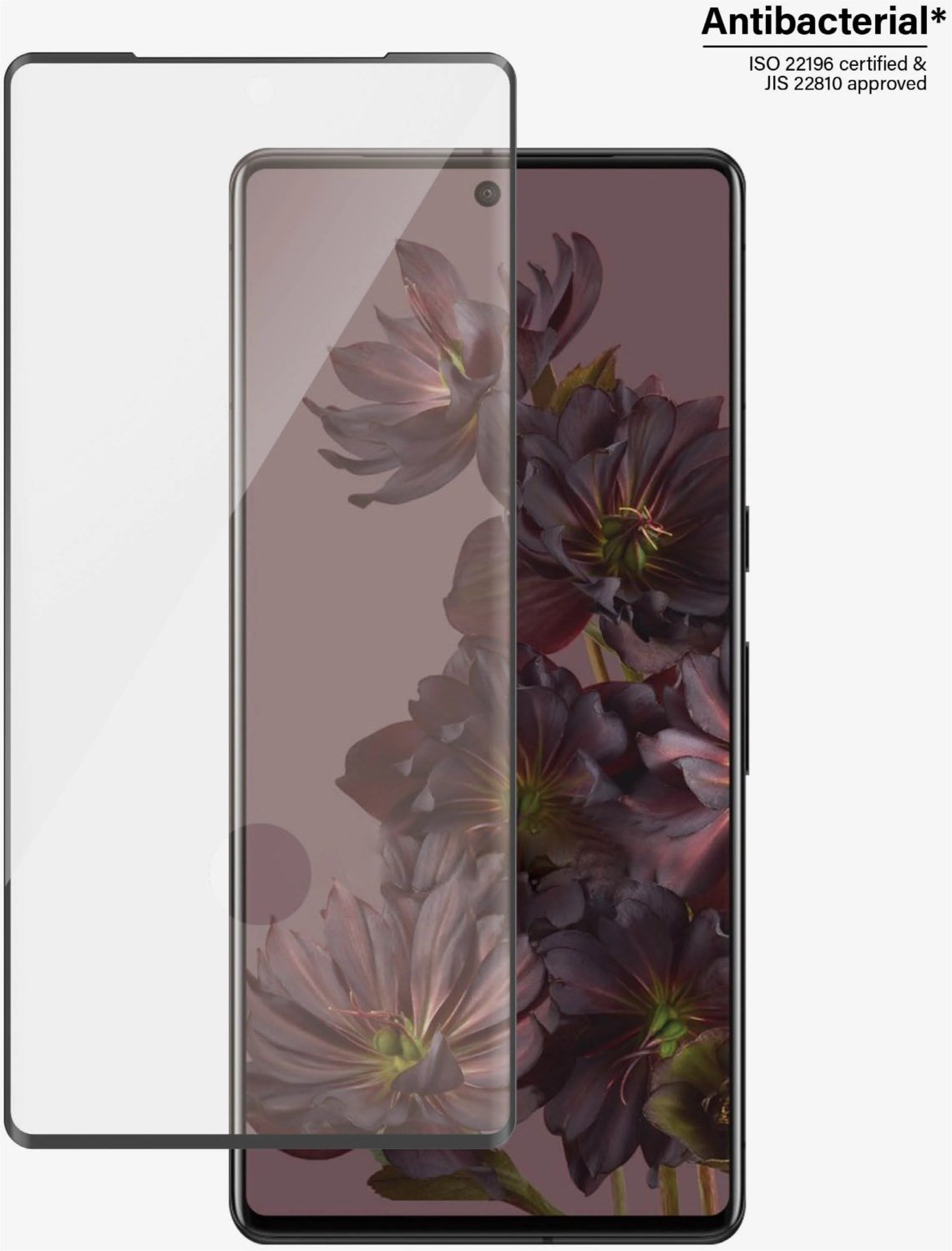 Displayschutz E2E Curved Antibak für Google Pixel 7 Pro schwarz