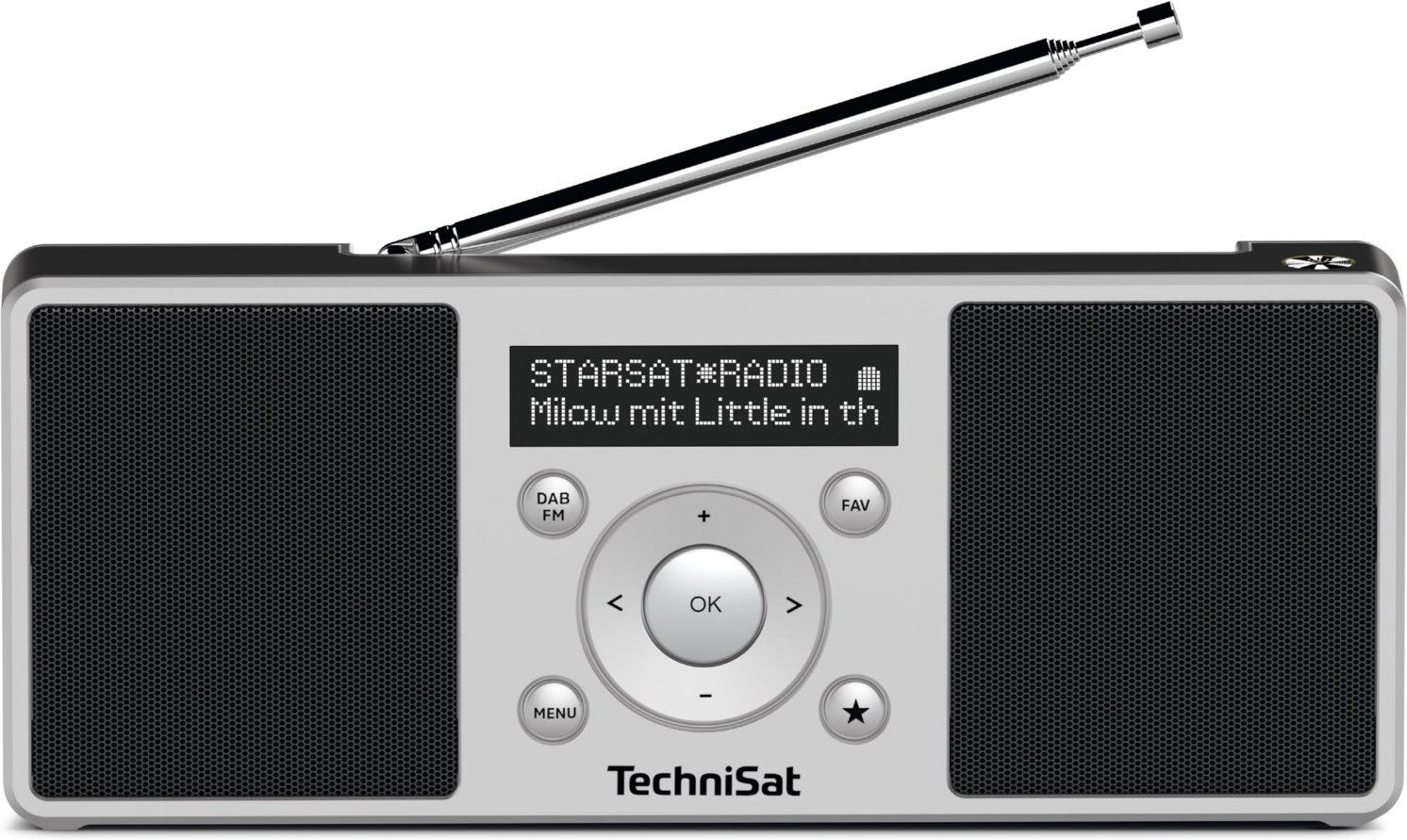 Digitradio 1S Heimradio schwarz/silber