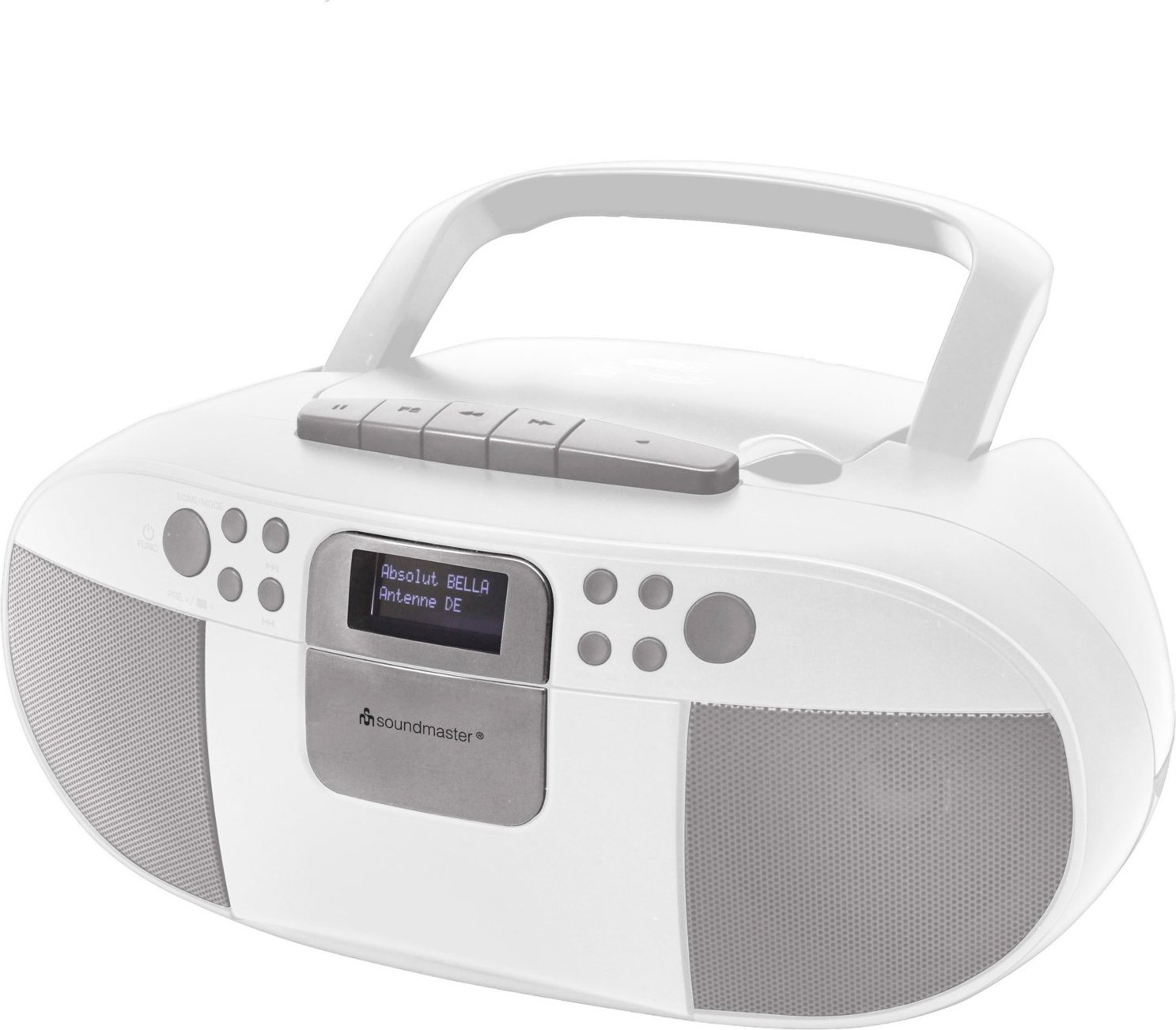 SCD7800WE CD/Radio-System weiss