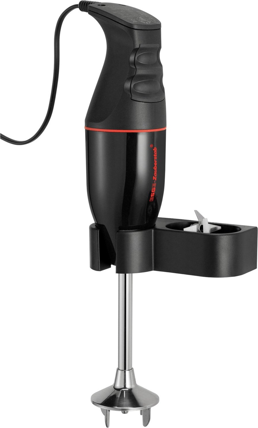 M 100 D Design Stabmixer schwarz/rot