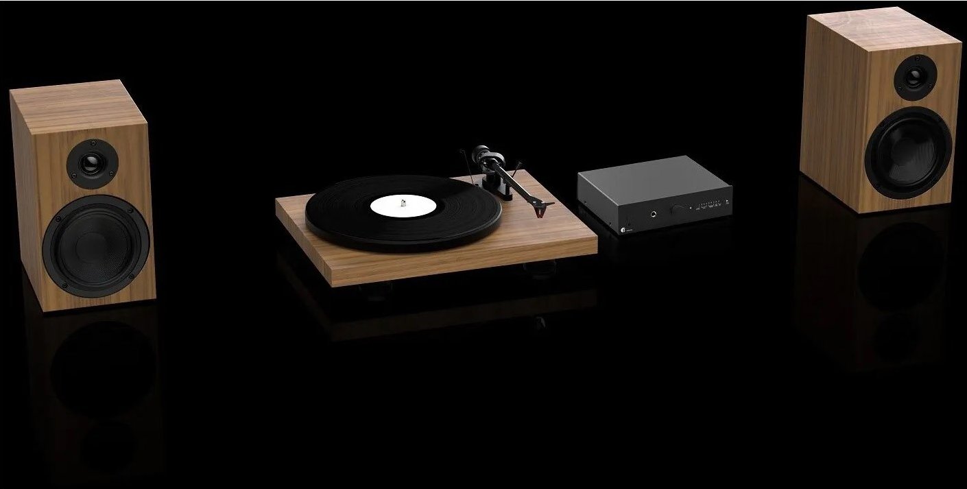 Colourful Audio System Hifi-System walnuß