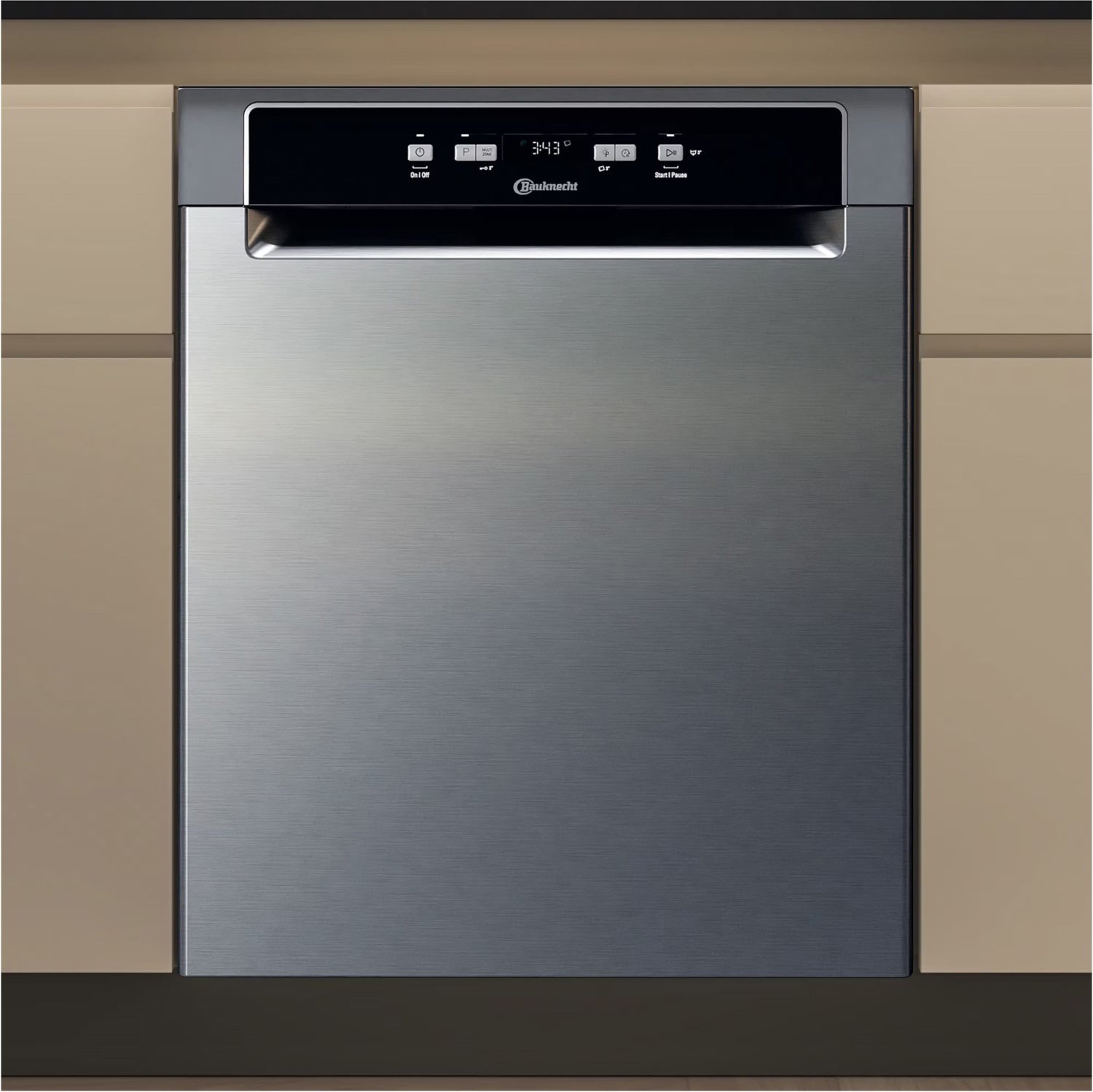 B0U D651A X Unterbau-Geschirrspüler 60 cm edelstahl-Look