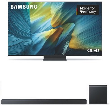 GQ65S95FAT 163 cm (65") OLED Vision AI Smart TV titanschwarz inkl. HW-QS710GF Soundbar titanschwarz