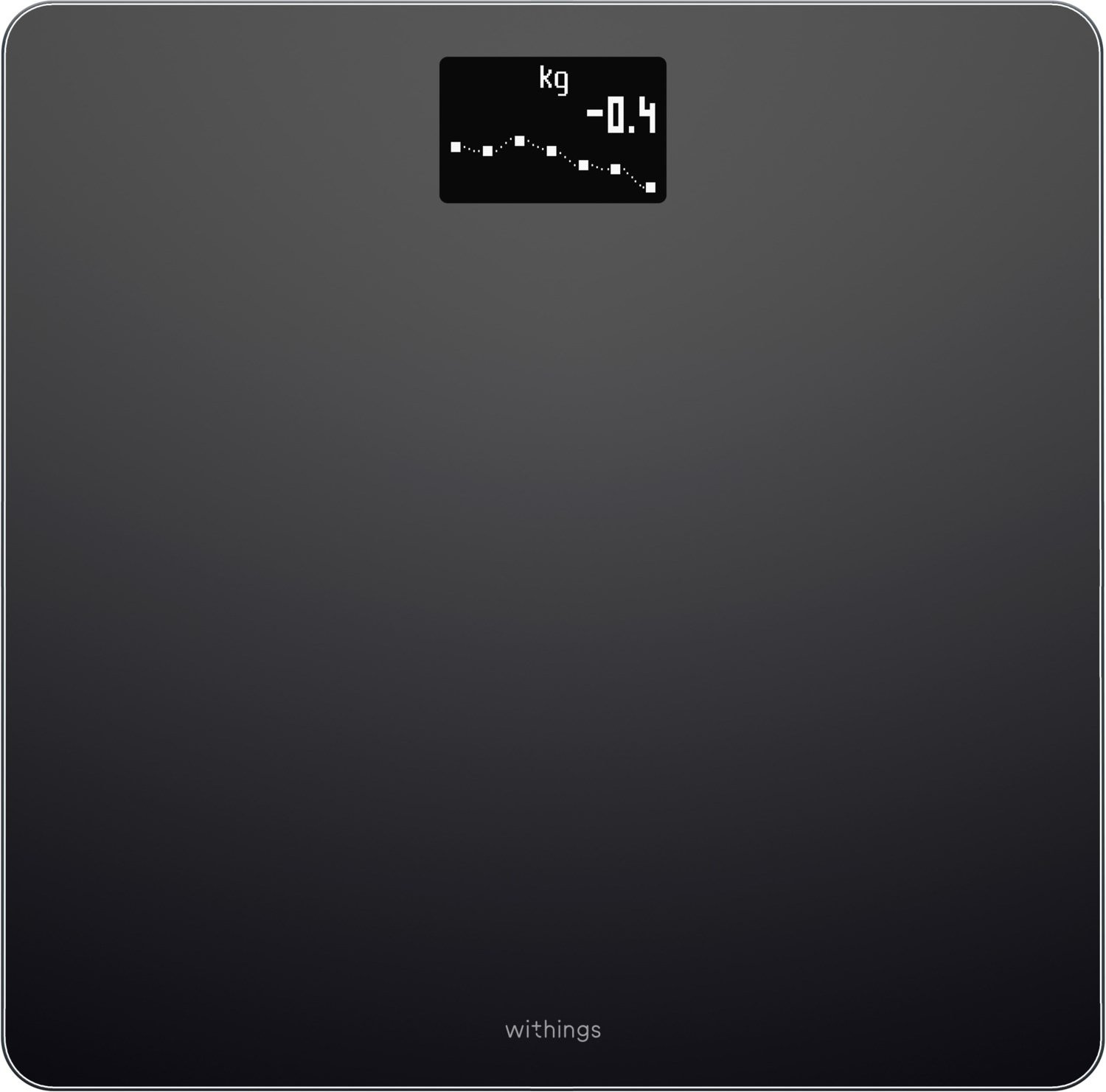 Body WLAN-Körperwaage schwarz