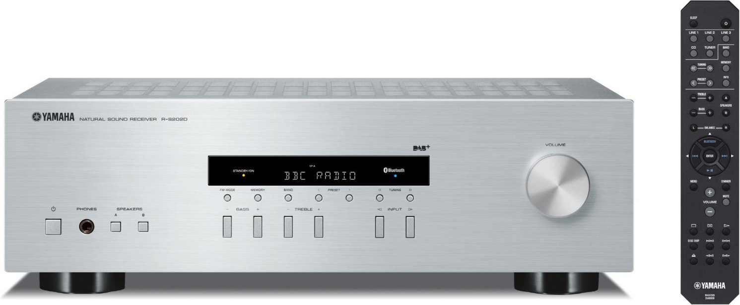 R-S202D Receiver silber