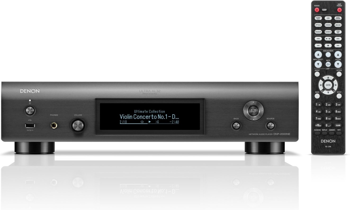DNP-2000NE Audio Streamer silber-graphit