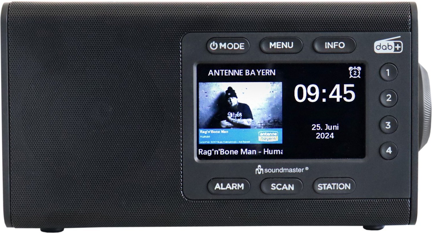 DAB900SW DAB Radioempfänger schwarz