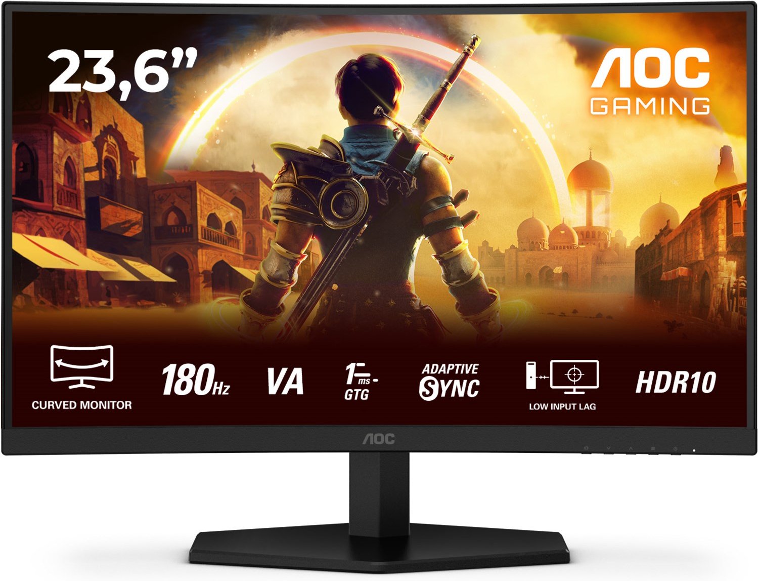 C24G42E 60 cm (24") Gaming Monitor schwarz/rot