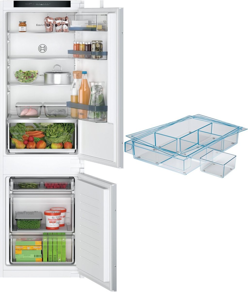 KGH86VSE0 Einbau-Kühl-/Gefrier-Kombination bestehend aus: KIV86VSE0 + KSZ10010 weiß