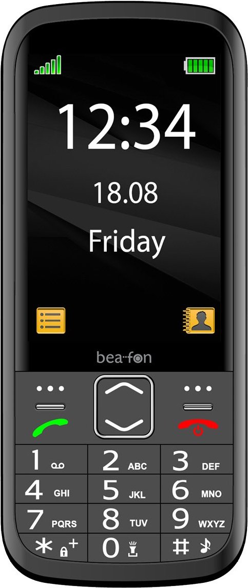 SL270 Seniorenhandy schwarz/silber