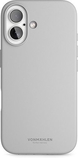 Soft Silicone Case für iPhone 16 light gray