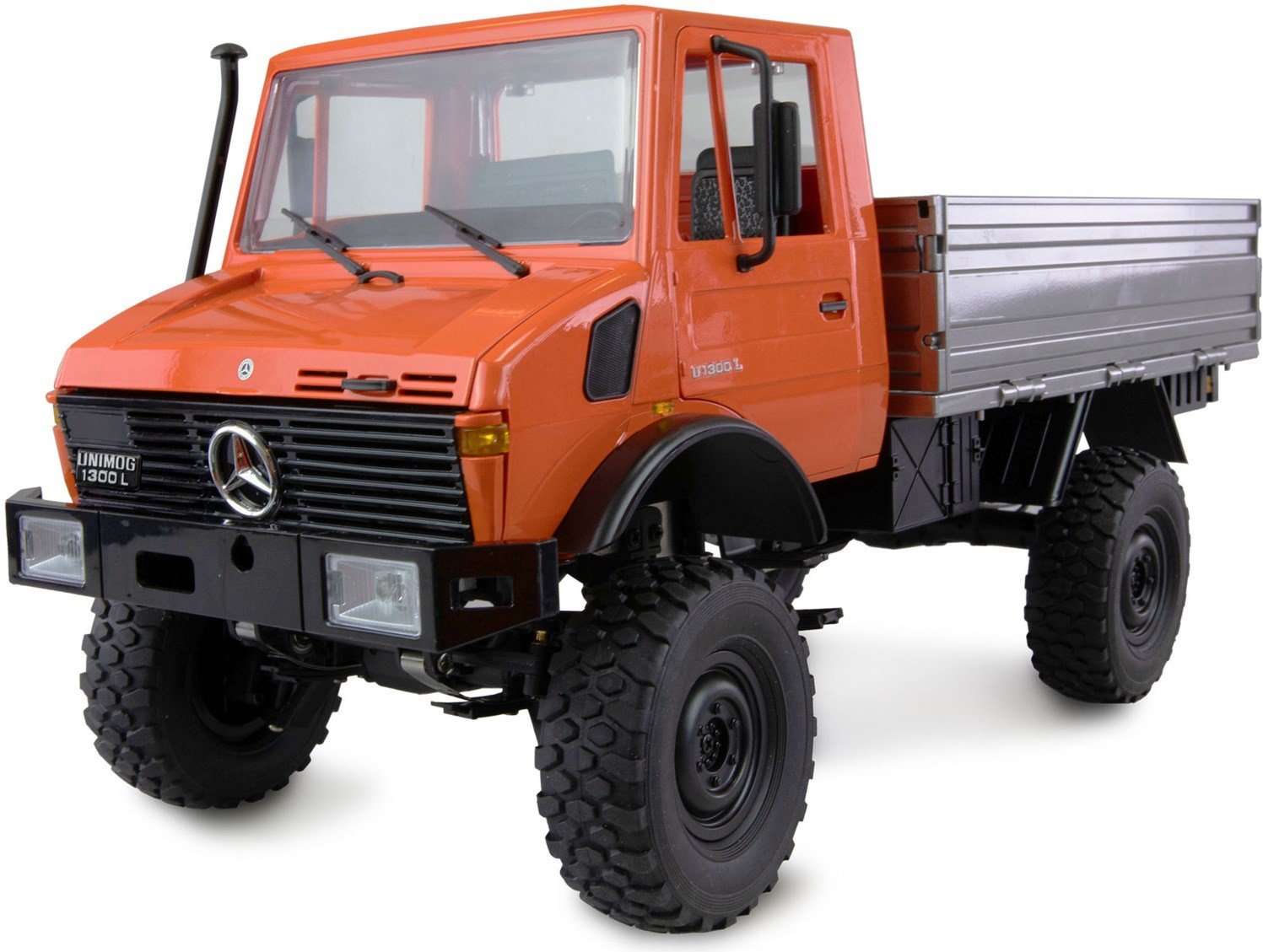 Mercedes-Benz Unimog Advanced Baustellenspielzeug 4WD 1:12 RTR orange