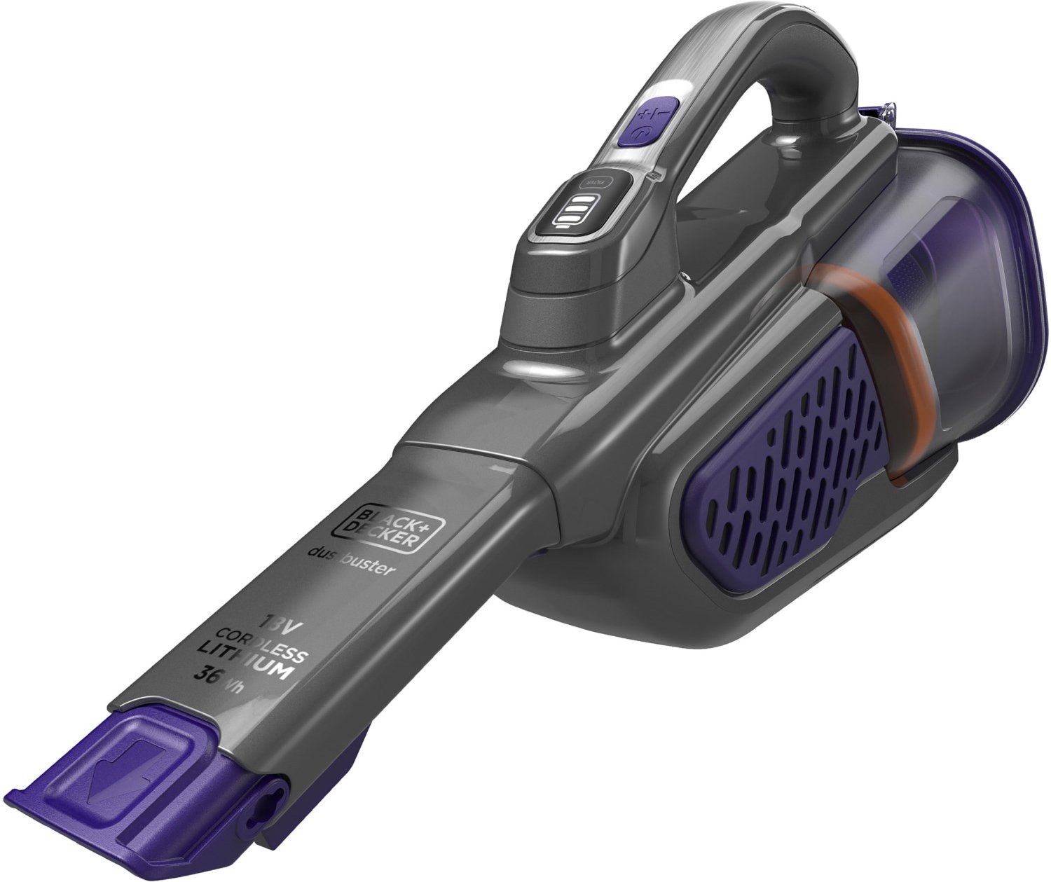 BHHV520BFP Dustbuster Akku-Sauger titanium/silber/violett