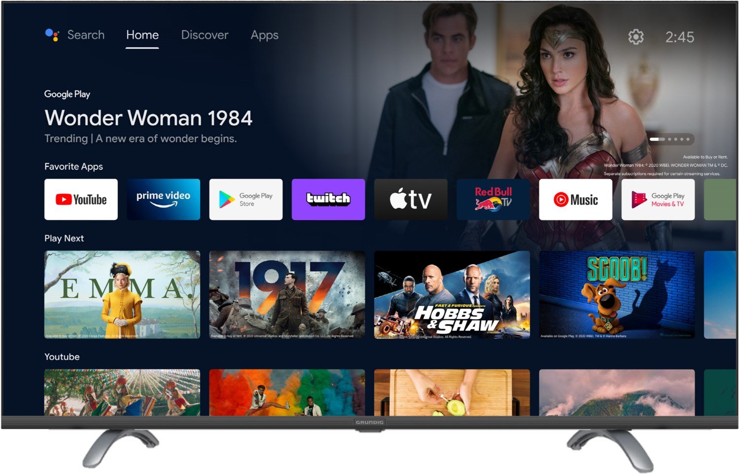 32 CHA 6251 Wien 80 cm (32") LCD-TV mit LED-Technik anthrazit