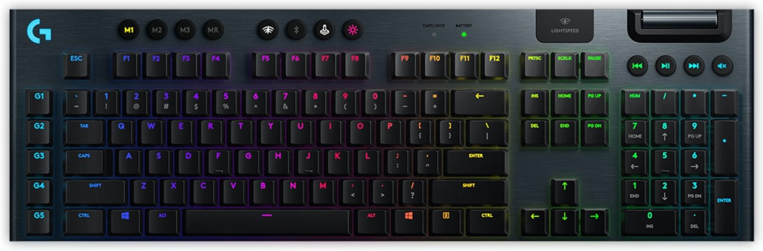 Thumbnail - G915 Tactile (DE) Kabellose Gaming Tastatur schwarz
