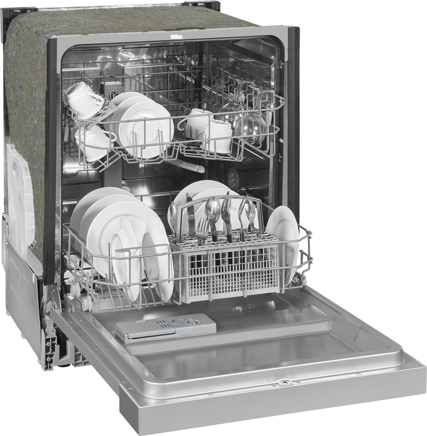 EGSP6012-EB-030E Integrierbarer 60 cm Geschirrspüler edelstahl