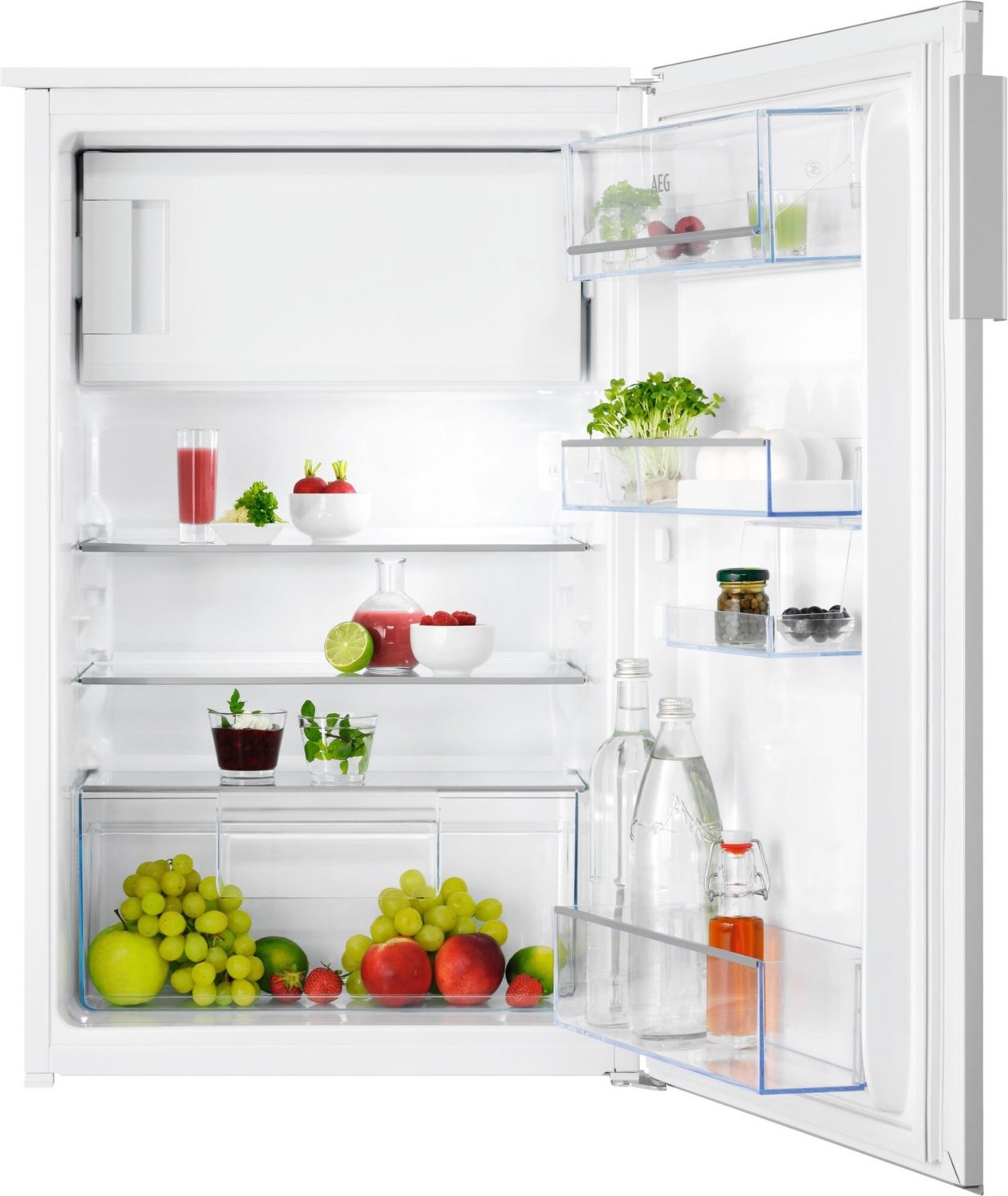 Santo OSF5O881EE Einbau-Kühlschrank mit Gefrierfach weiß