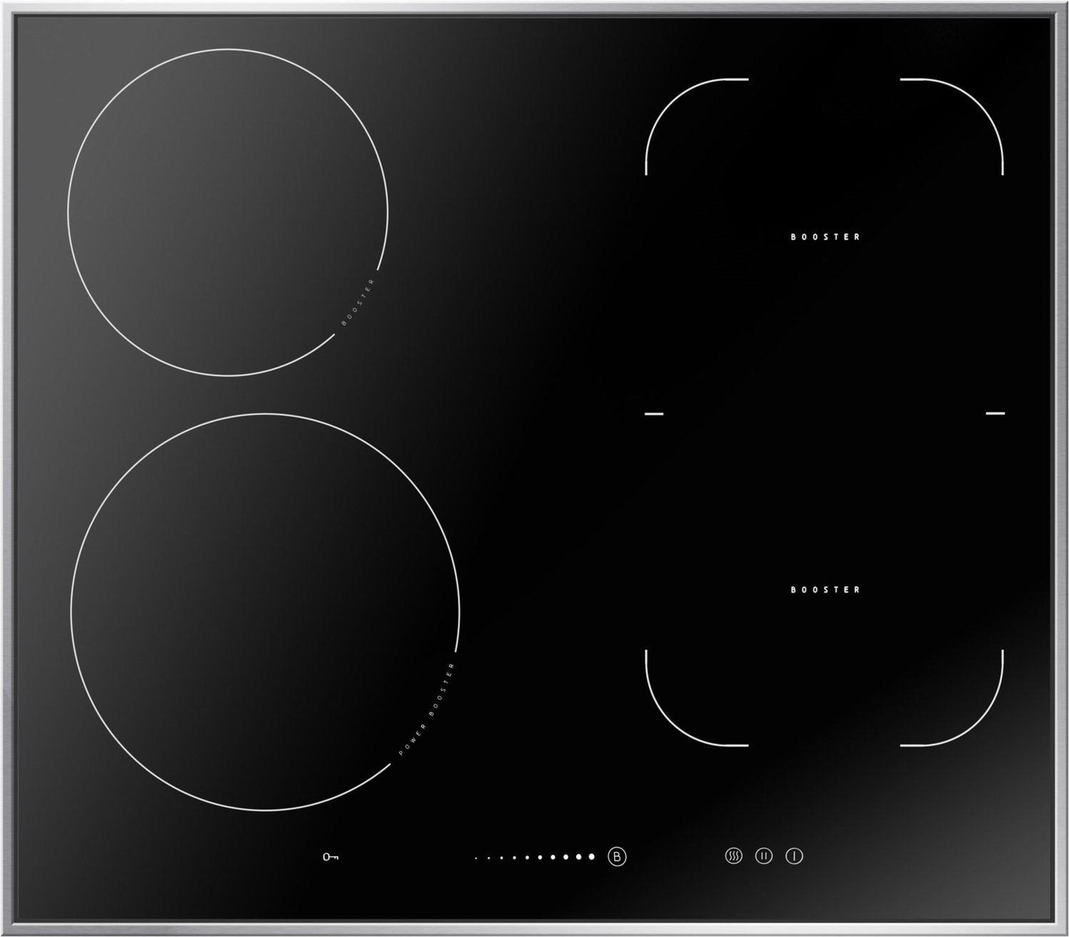 KMI 752 610 E Autark-Induktionskochfeld edelstahl