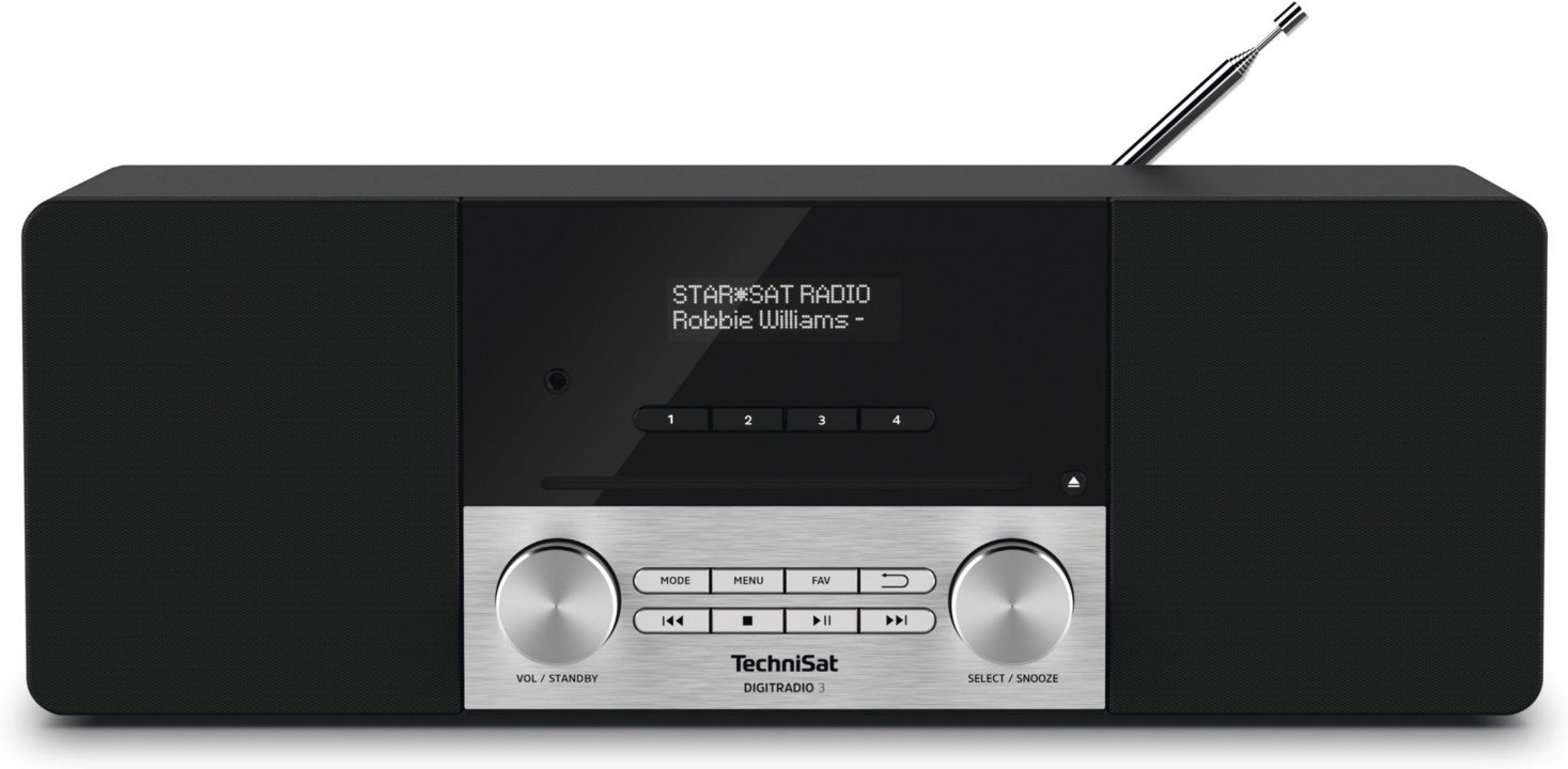 Thumbnail - DigitRadio 3 CD/Radio-System schwarz/silber