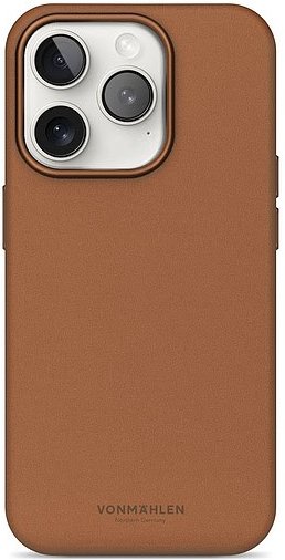 Like Leather Case für iPhone 16 Pro Max braun