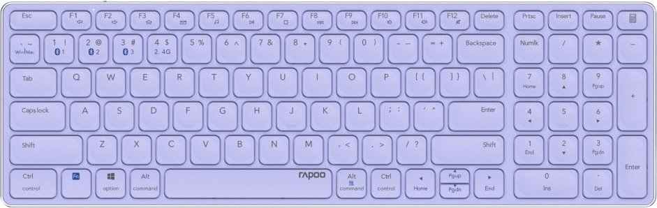 E9700M (DE) Kabellose Tastatur lila