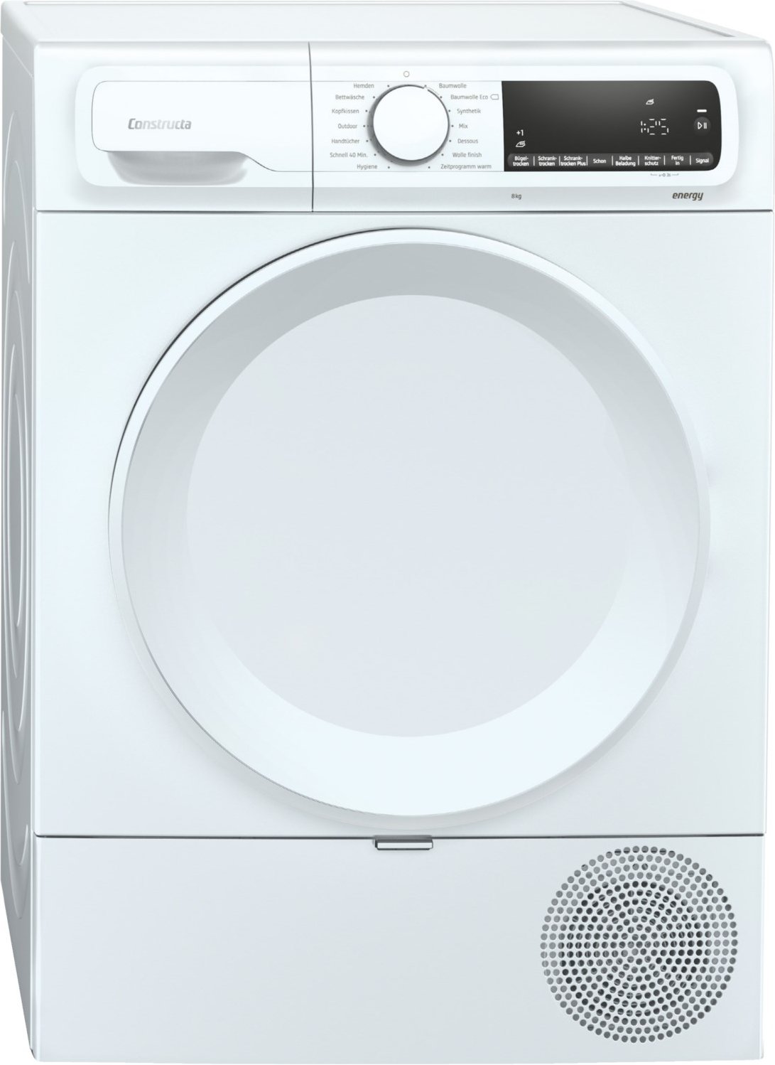 CWQ3R400 Wärmepumpentrockner weiß