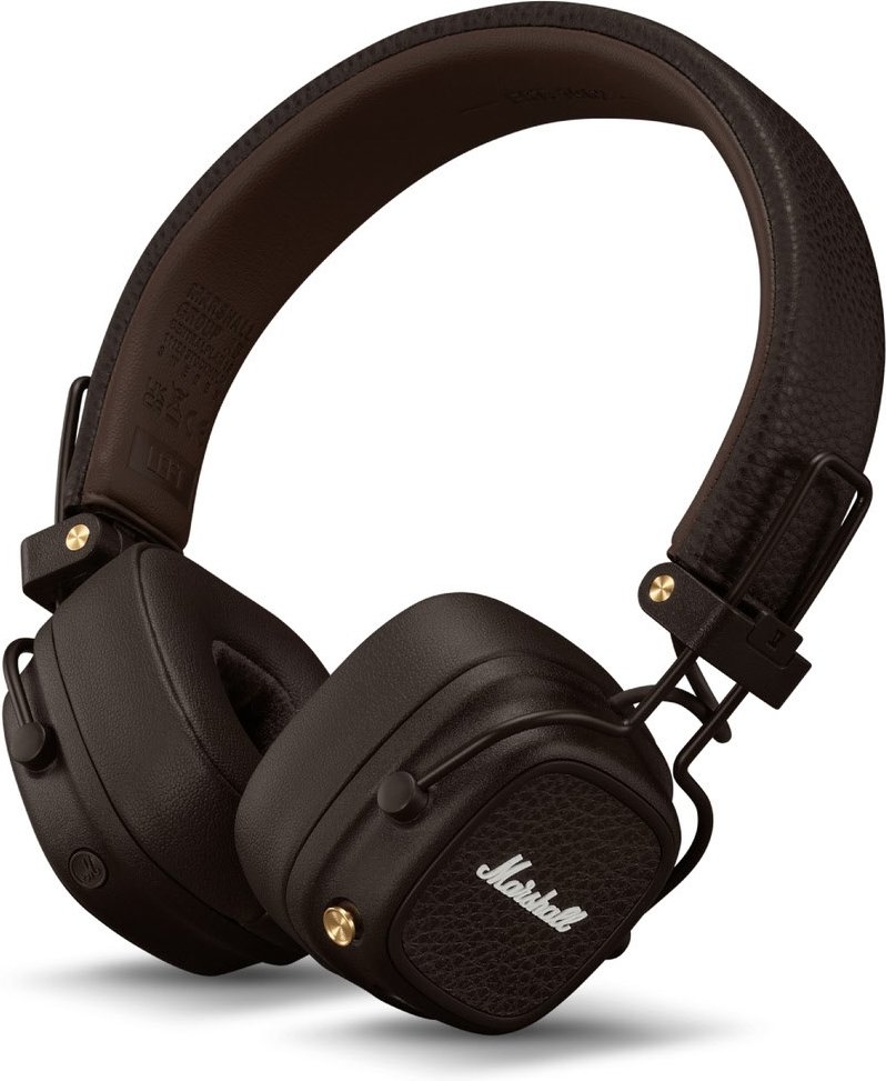 Major V kabelloser On-Ear Kopfhörer braun