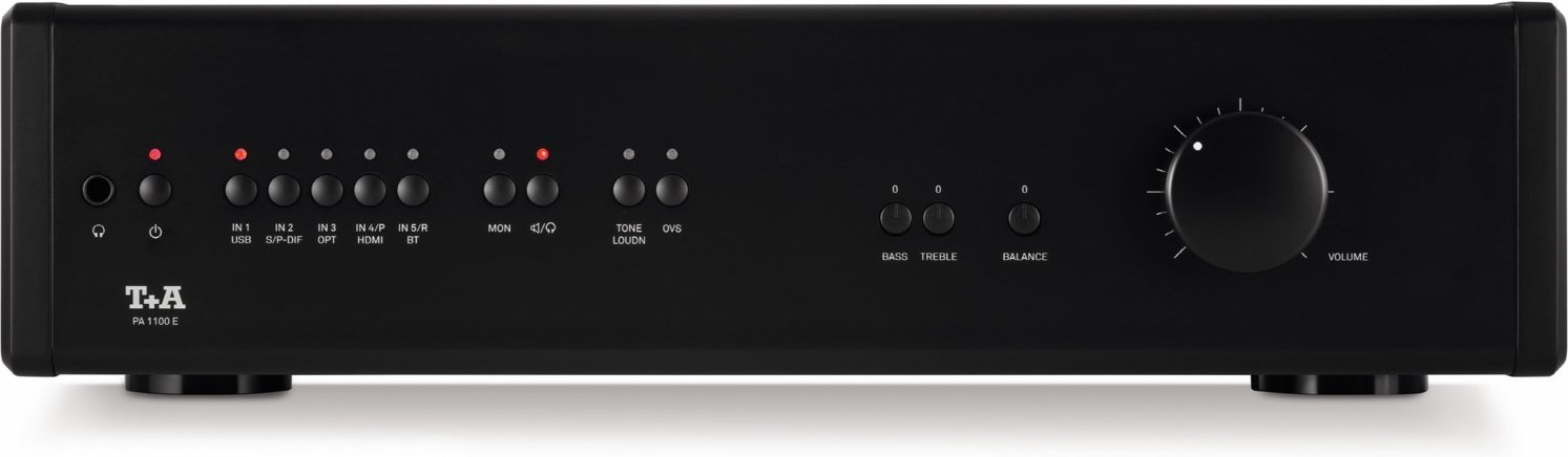 PA 1100 E Vollverstärker Stereo schwarz/schwarz