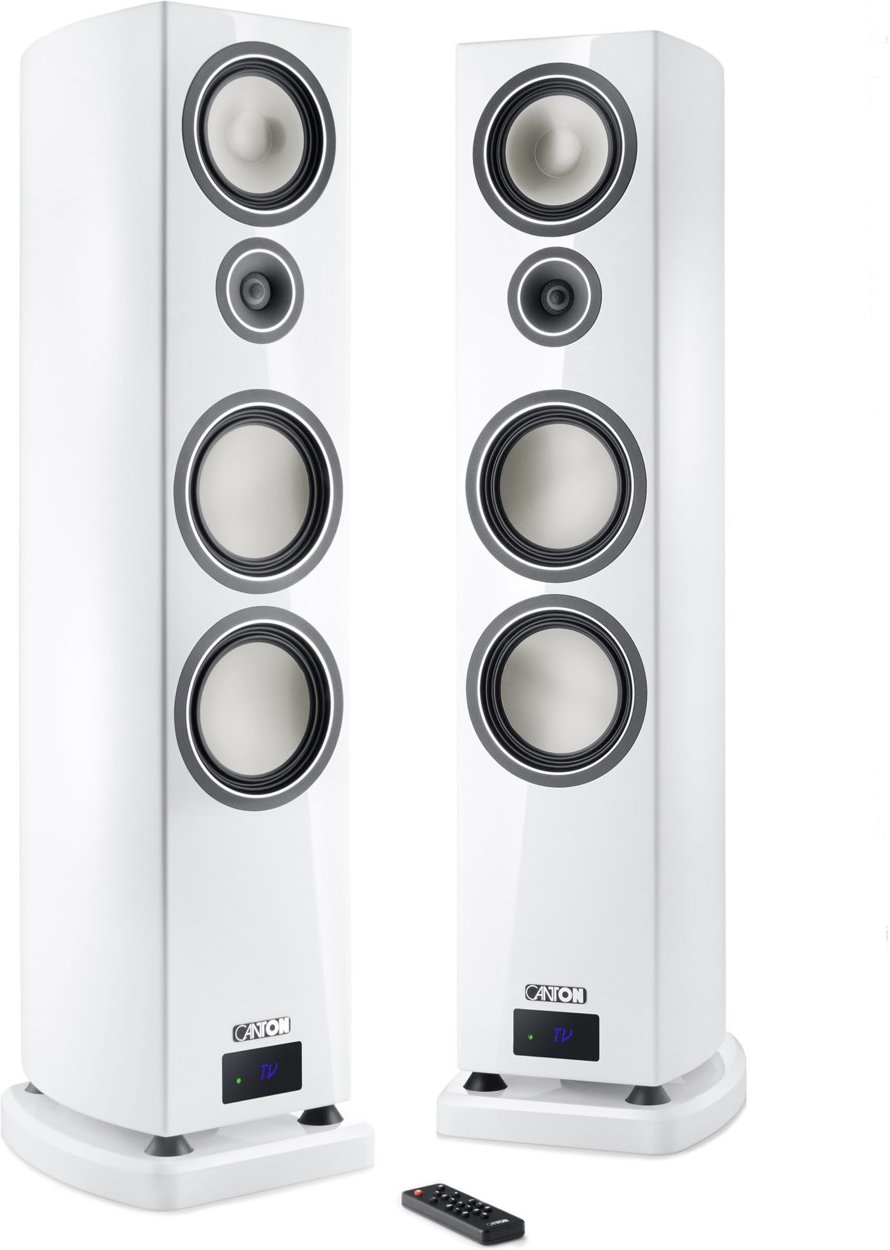 Smart Vento 9 /Paar Standlautsprecher hochglanz weiß