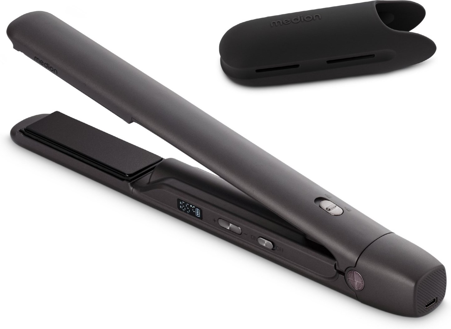 Thumbnail - Life HS2 kabellos (MD19865) Glätteisen grau