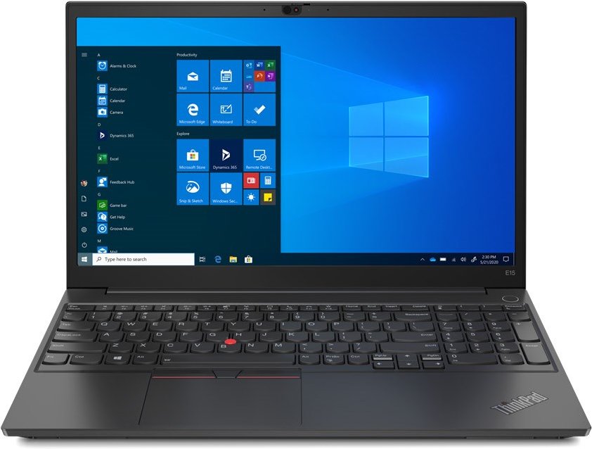 ThinkPad E15 Gen 2 (20TD0004GE) 39,62 cm (15,6") Notebook schwarz, 8 GB RAM, 256 GB SSD, Intel Core i5 Prozessor, Window...