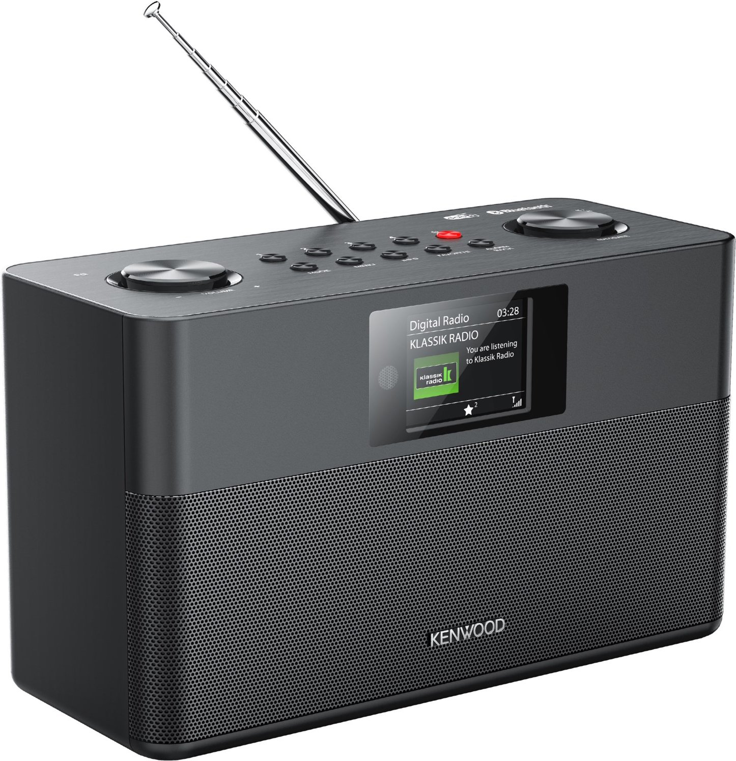 CR-ST85DAB-B DAB Radioempfänger schwarz