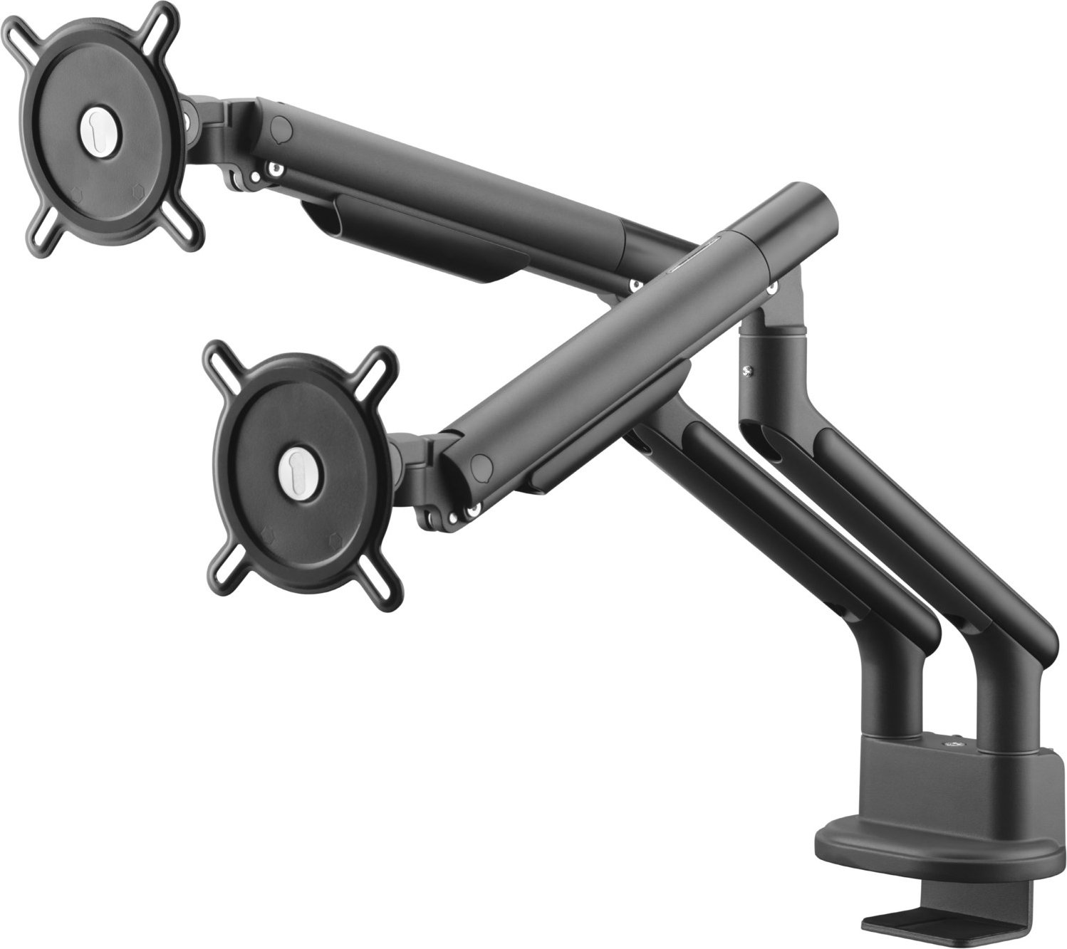 DM 7210 360° Dual-Monitorhalterung schwarz