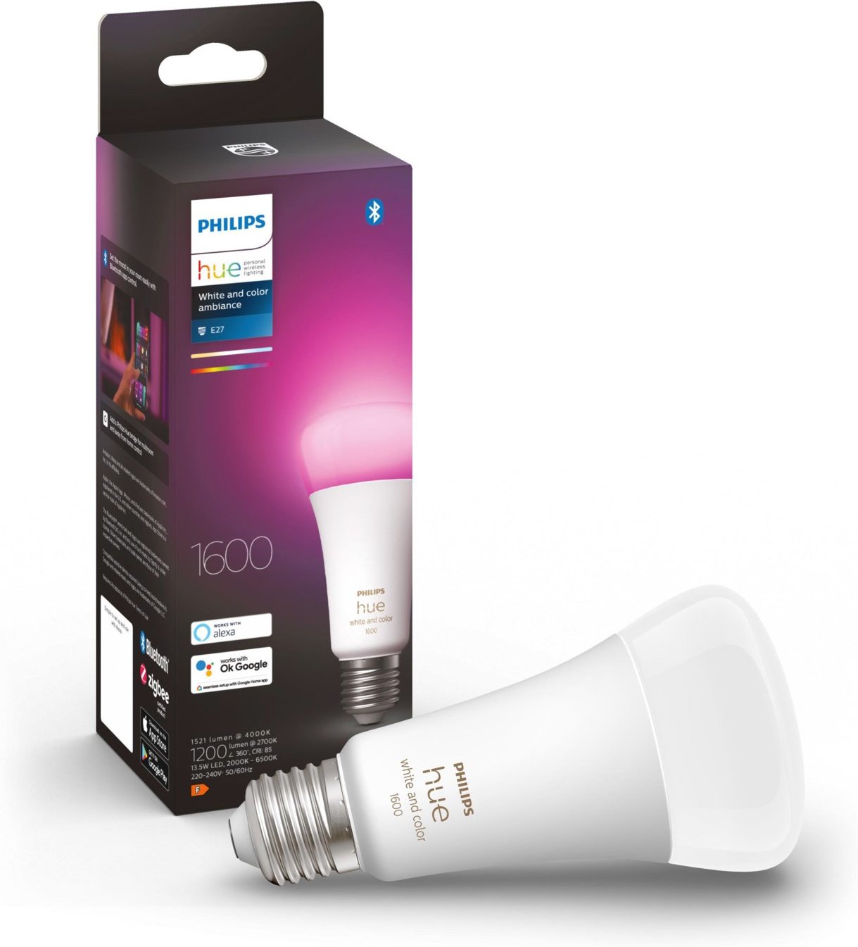 Hue W&C Amb. 13.5W A67 E27 LED-Leuchtmittel