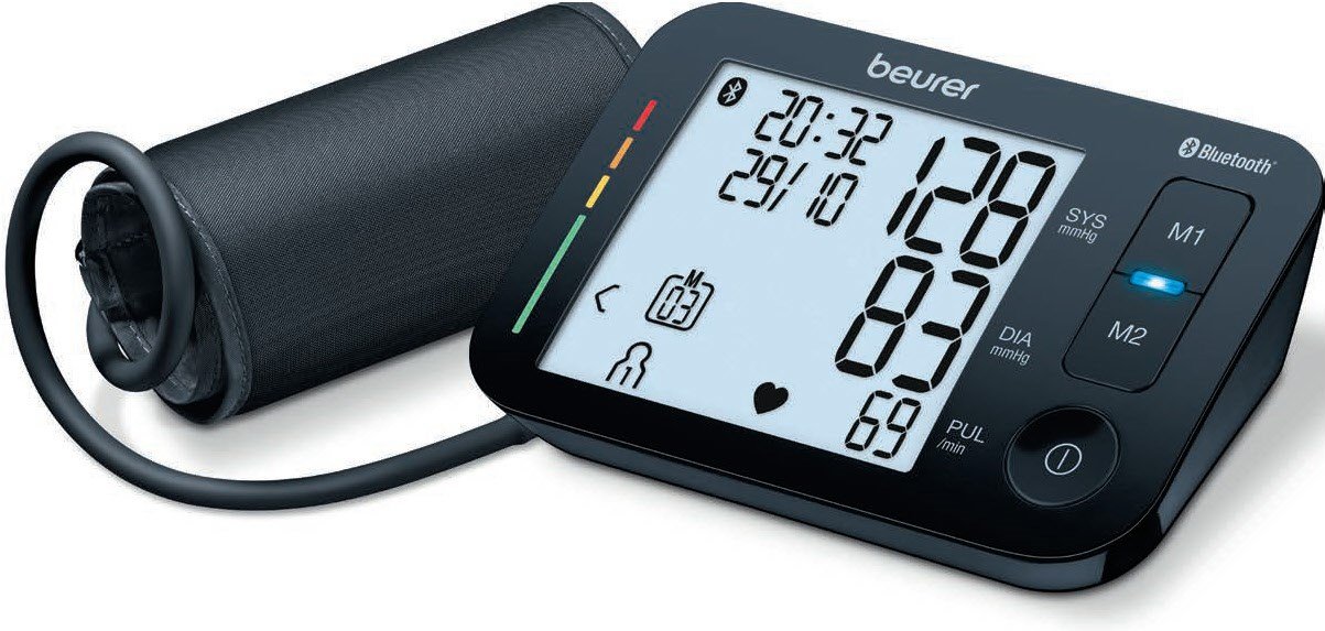 BM 54 Oberarm-Blutdruckmessgerät schwarz