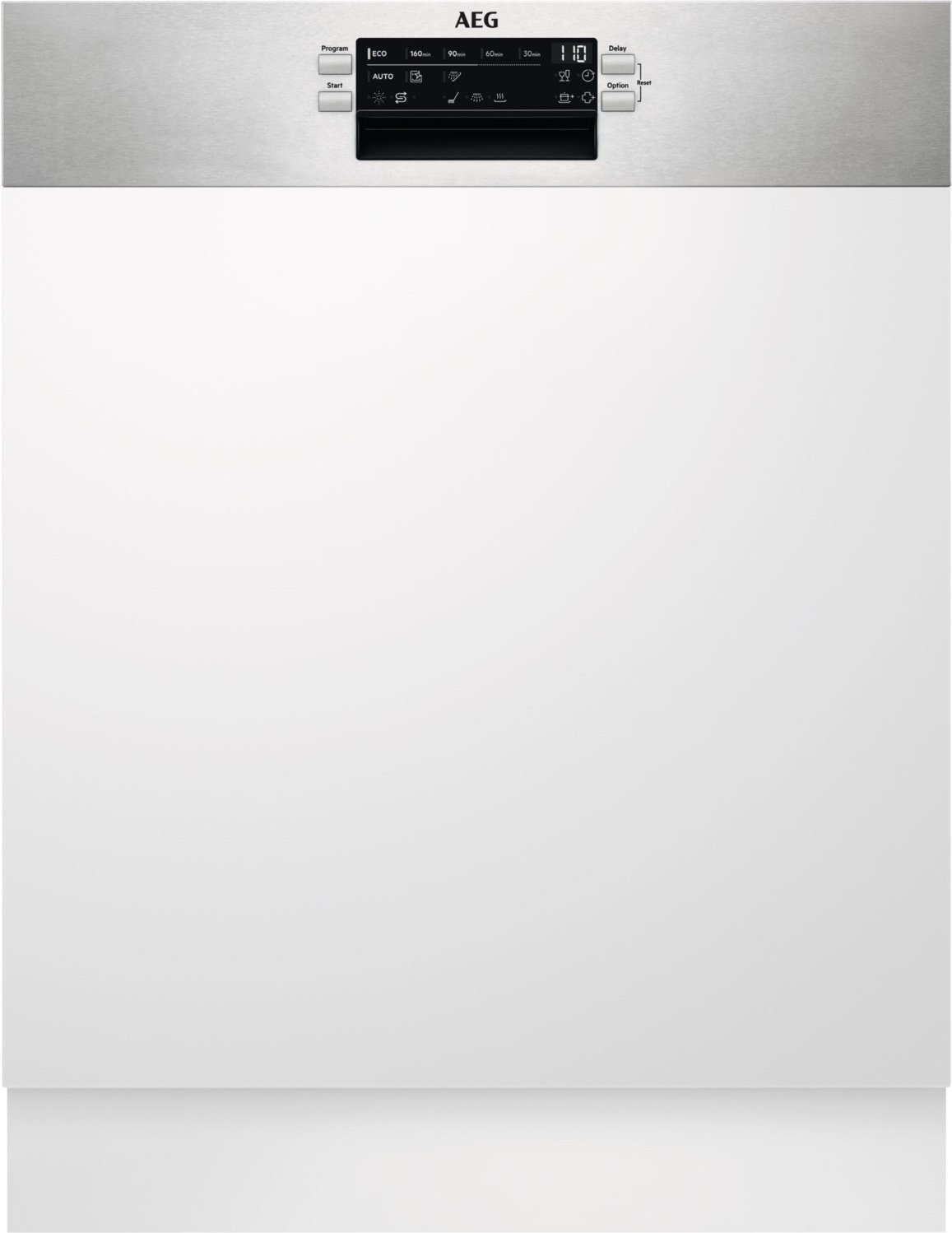 Favorit FEE53680ZM Integrierbarer 60 cm Geschirrspüler edelstahl/cleansteel