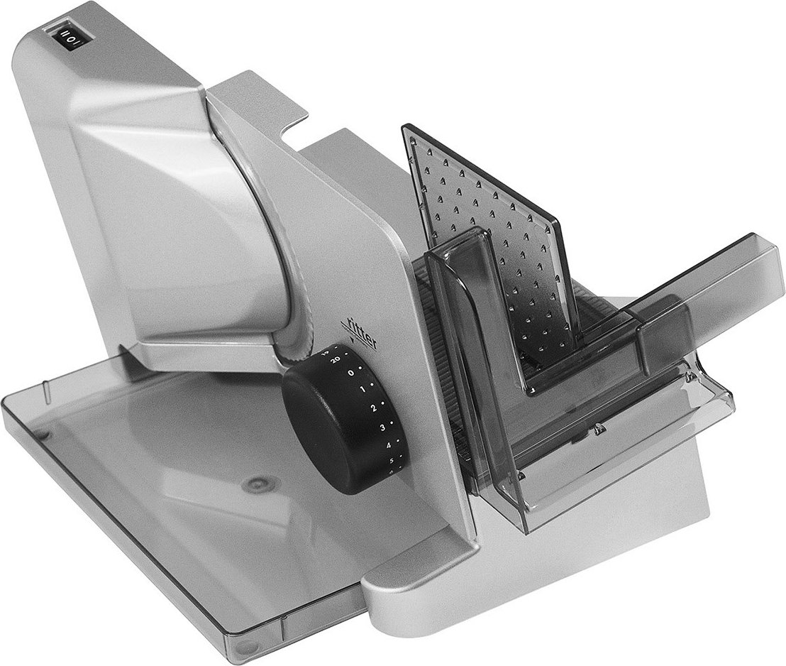 E 16 Kompakt Diagonal Allesschneider silbermetallic