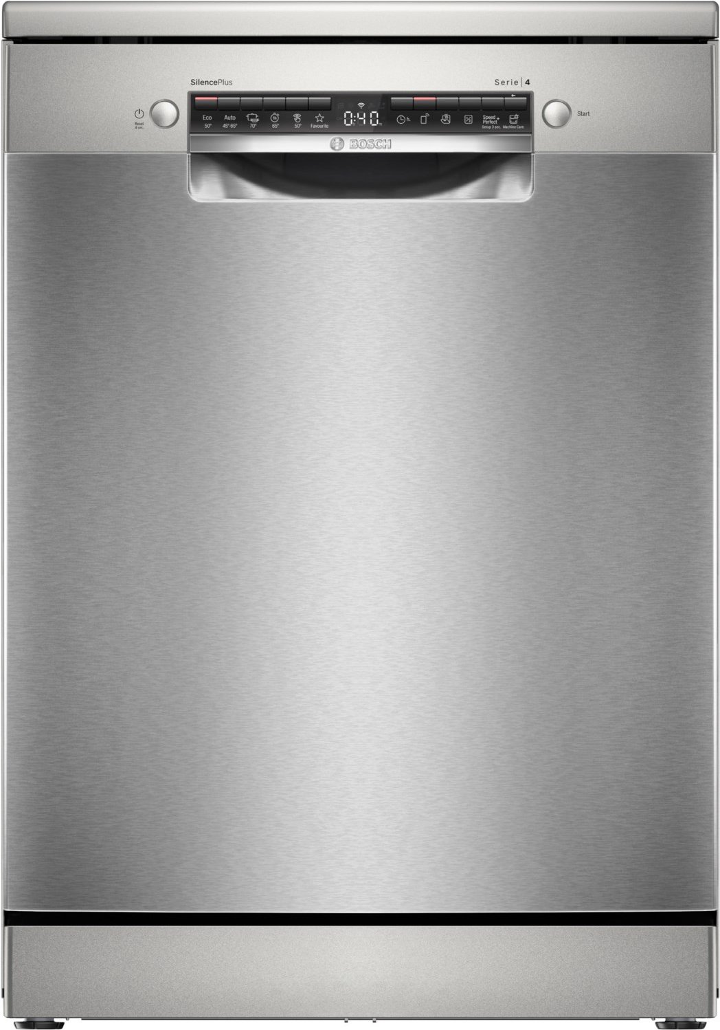 SMS4EMI06E Stand-Geschirrspüler 60 cm silver inox