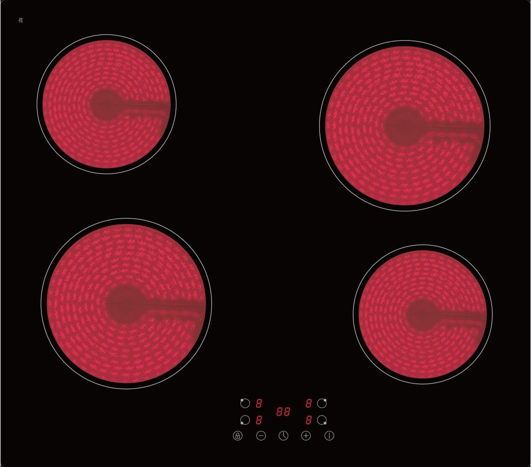 KF4 G Autark-Glaskeramikfeld rahmenlos