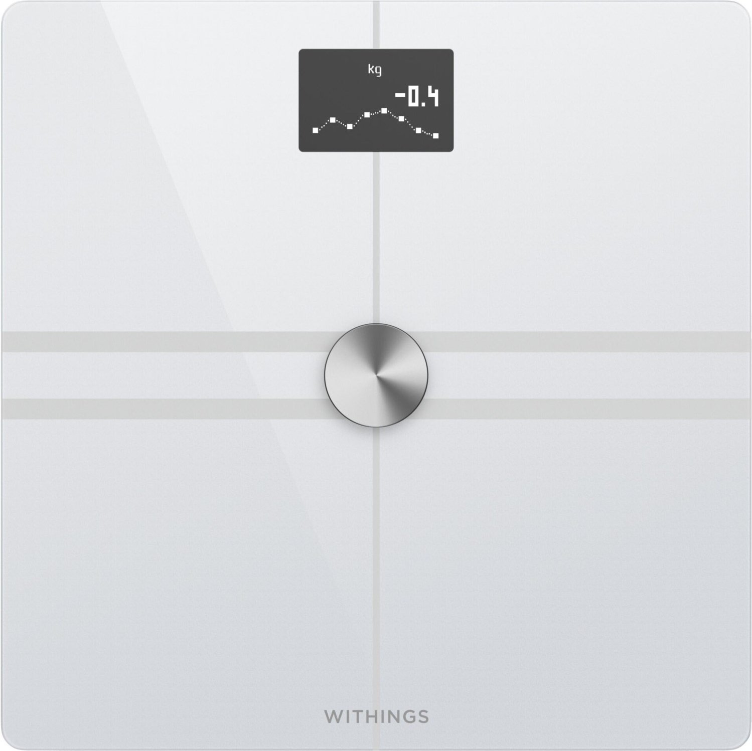 Body Comp Körperanalysewaage weiß