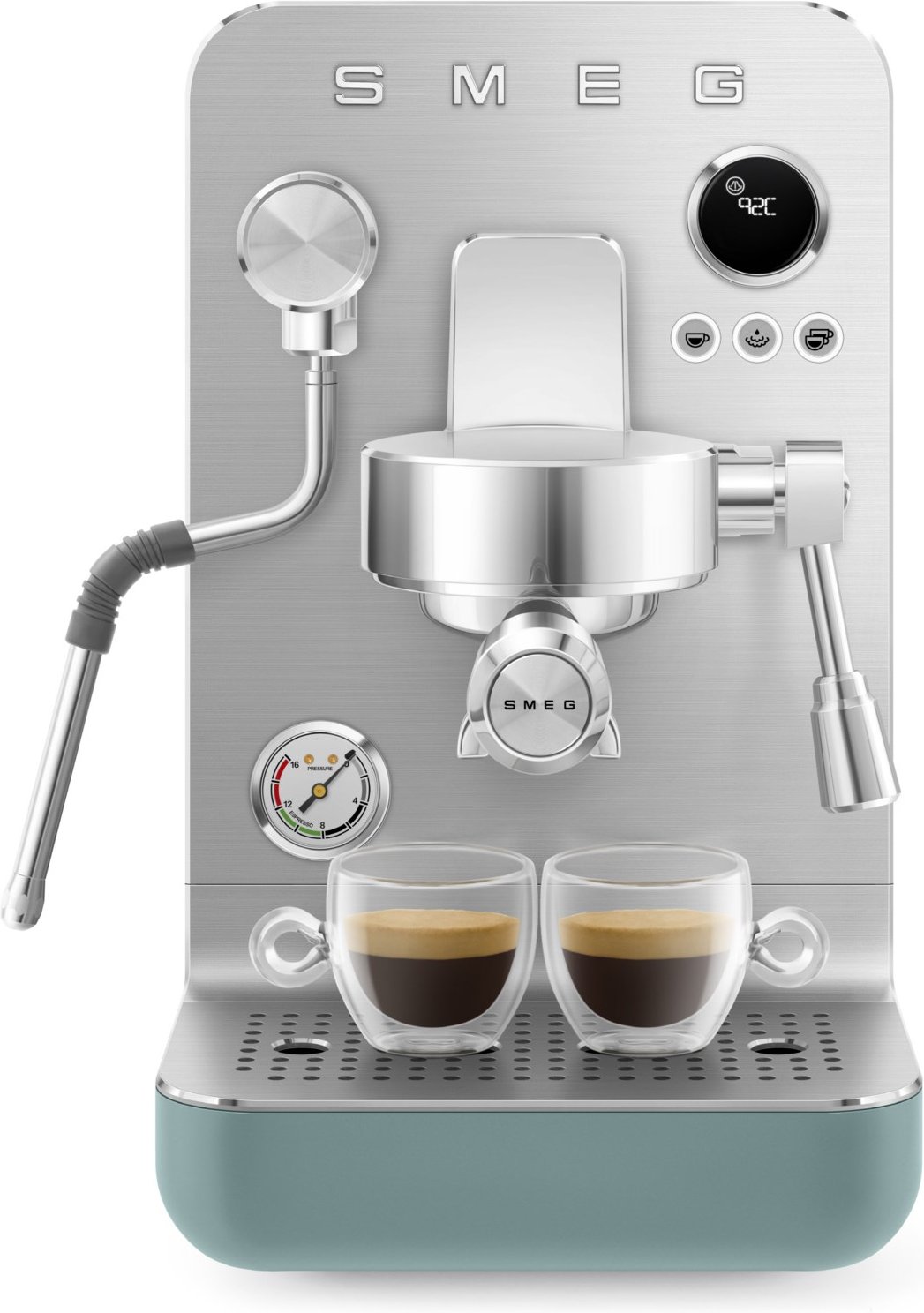 EMC02EGMEU Siebträgermaschine emerald green-matt